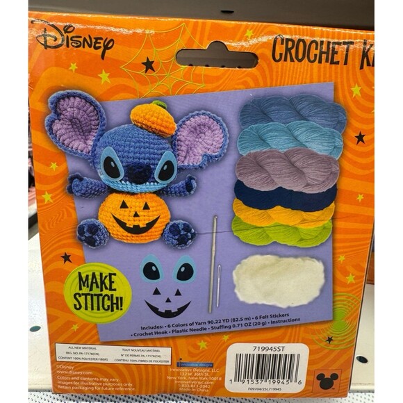 Disney Stitch & Scrump Crochet Kit FBPB - Picture 2 of 2